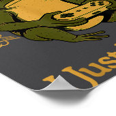 Fartin Japanese Sometimes I Gamer Frog Just Laugh Poster (Hoek)