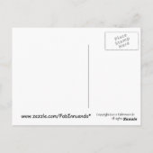 FARTING BEAST - hilarische humor Briefkaart (Achterkant)