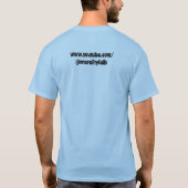 Farting Dust Bunny T-shirt (Achterkant)