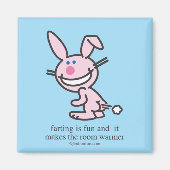 Farting is Fun Magneet (Voorkant)