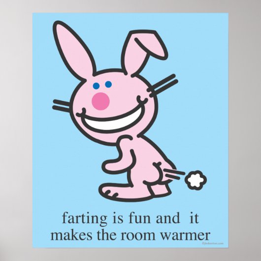 Farting is Fun Poster (Voorkant)