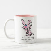 Farting is Fun Tweekleurige Koffiemok (Links)