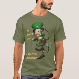 Farting Leprechaun Funny Irish T-shirt