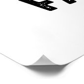 Fartist Funny Artist Pun Poster (Hoek)