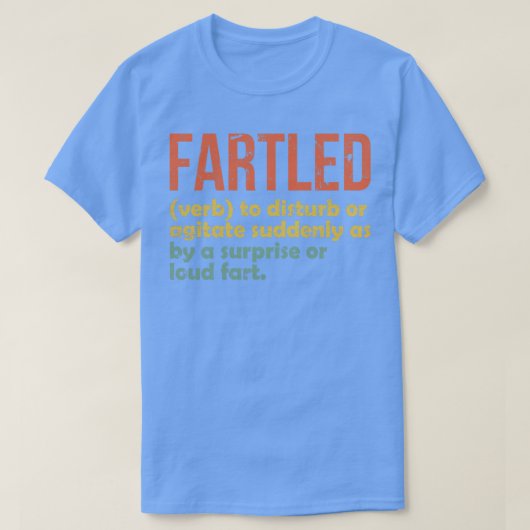 Fartled definition  retro 1 t-shirt (Design voorkant)