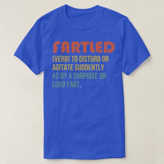 Fartled definition  retro t-shirt (Design voorkant)