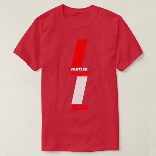 Fartlek 2 t-shirt (Design voorkant)