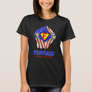 Fartman Ga Verder Trek Aan Mijn Vinger, Amerikaans T-shirt