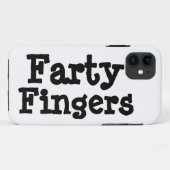 Farty Fingers Case-Mate iPhone Case (Achterkant (horizontaal))