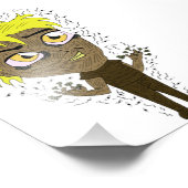 Farty Fingers Chibi Foto Afdruk (Hoek)