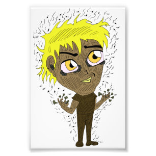 Farty Fingers Chibi Foto Afdruk