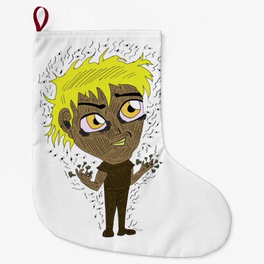 Farty Fingers Chibi Grote Kerstsok (Voorkant)