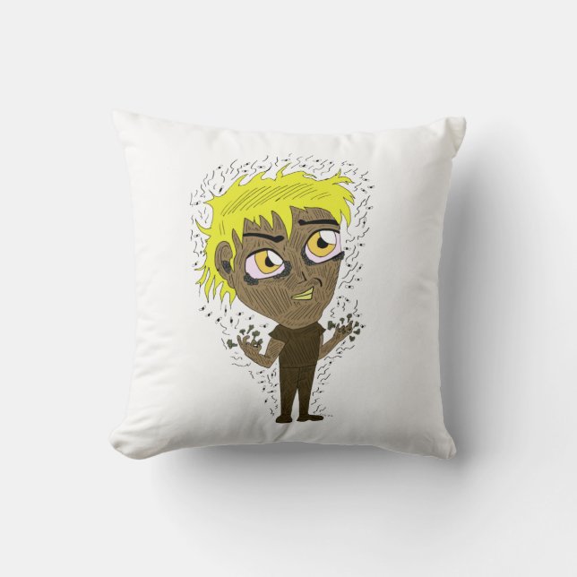 Farty Fingers Chibi Kussen (Voorkant)