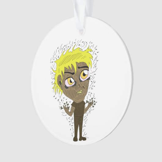 Farty Fingers Chibi Ornament (voorkant)