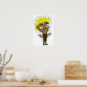 Farty Fingers Chibi Poster (Keuken)