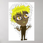 Farty Fingers Chibi Poster (Voorkant)