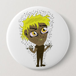 Farty Fingers Chibi Ronde Button 4,0 Cm