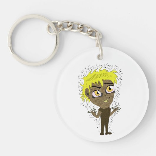 Farty Fingers Chibi Sleutelhanger (Voorkant)