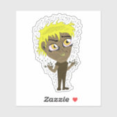 Farty Fingers Chibi Sticker (Vel)