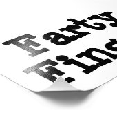 Farty Fingers Foto Afdruk (Hoek)
