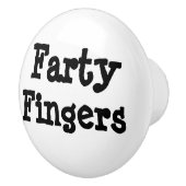 Farty Fingers Keramische Knop (Rechts)