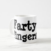 Farty Fingers Koffiemok (Voorkant links)