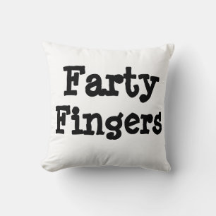 Farty Fingers Kussen