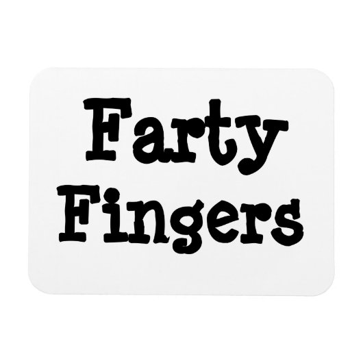 Farty Fingers Magneet (Horizontaal)