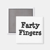 Farty Fingers Magneet (Voorkant / Achterkant)