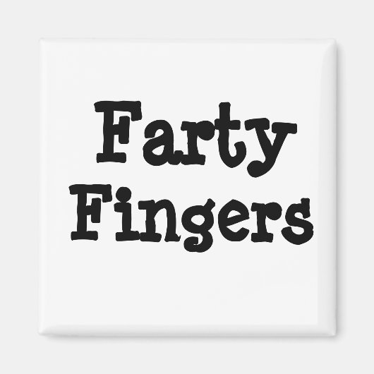 Farty Fingers Magneet (Voorkant)