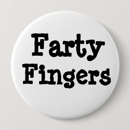 Farty Fingers Ronde Button 4,0 Cm