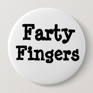 Farty Fingers Ronde Button 4,0 Cm