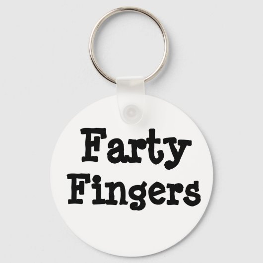 Farty Fingers Sleutelhanger (Voorkant)