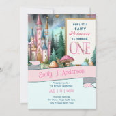 Farty Princess 1e verjaardag Fairycore Fairytale Kaart (Voorkant)