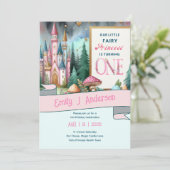 Farty Princess 1e verjaardag Fairycore Fairytale Kaart (Staand voorkant)