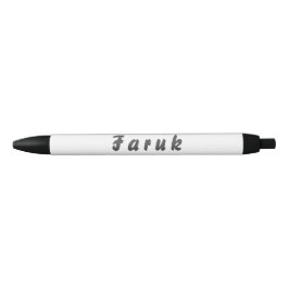 Faruk Kugelschreiber Zwarte Inkt Pen