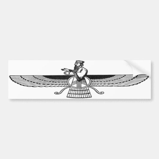 Farvahar Bumpersticker (Voorkant)