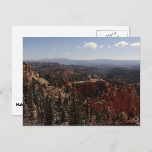 Farview Point in Bryce Canyon National Park Briefkaart (Voorkant / Achterkant)