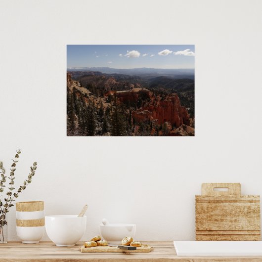 Farview Point in Bryce Canyon National Park Poster (Keuken)