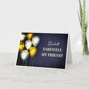 Farwell Friend Wenskaart Kaart