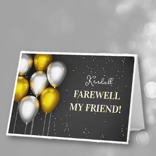 Farwell Friend Wenskaart Kaart