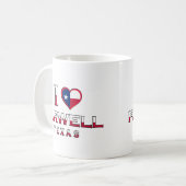 Farwell, Texas Koffiemok (Voorkant links)