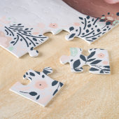 Fasanische bodempasta's Floral Foto Legpuzzel (Zijkant)