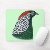 Fasant: Lady Amherst Head Muismat (Met muis)