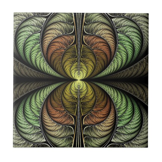 Fasant Plumage Ceramic Tile Tegeltje (Voorkant)