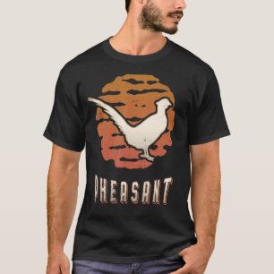 Fasant Retro Classic Animal Sunset T-shirt