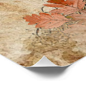 Fasantastisch tapijt perfect poster (Hoek)