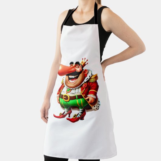 Fasching und Karneval mit Humor Mr. Langnase Schort (Insitu)