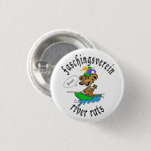 Faschingsverein Rat Ronde Button 3,2 Cm (Voorkant /achterkant)