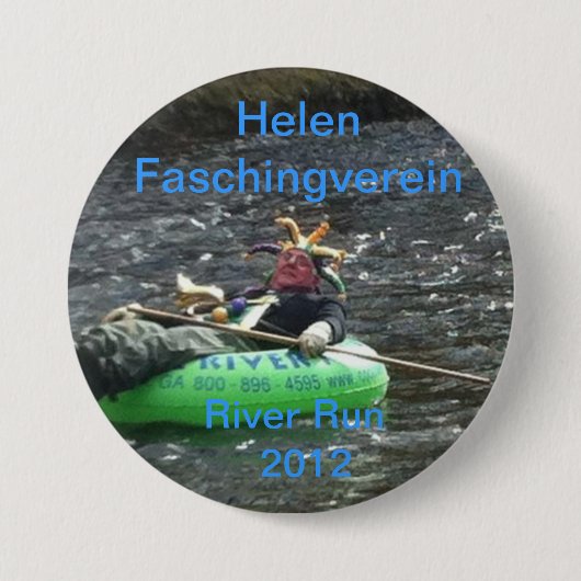 Faschingverein Ronde Button 7,6 Cm (Voorkant)